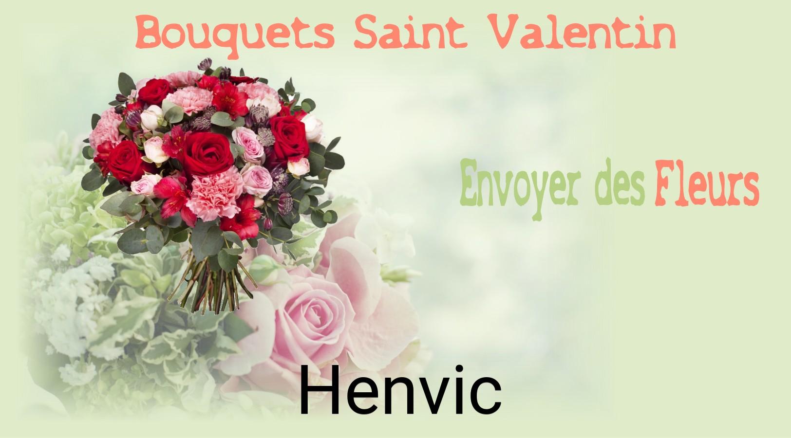 Roses de Saint-Valentin livrées à Henvic